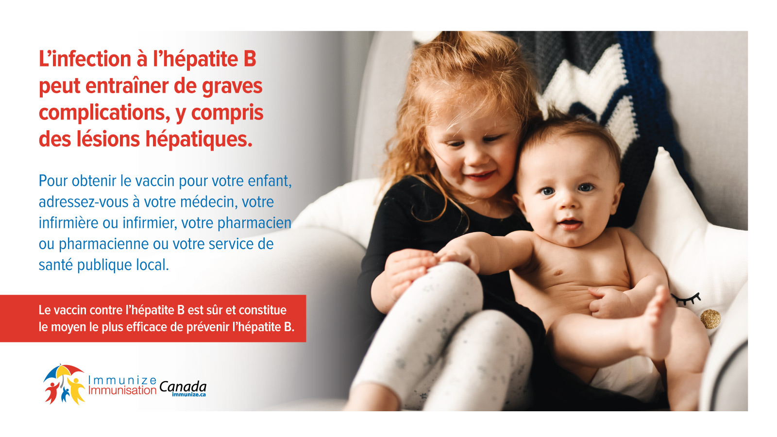 L’infection à l’hépatite B peut entraîner de complications graves - enfants - image 1 pour Twitter/Facebook