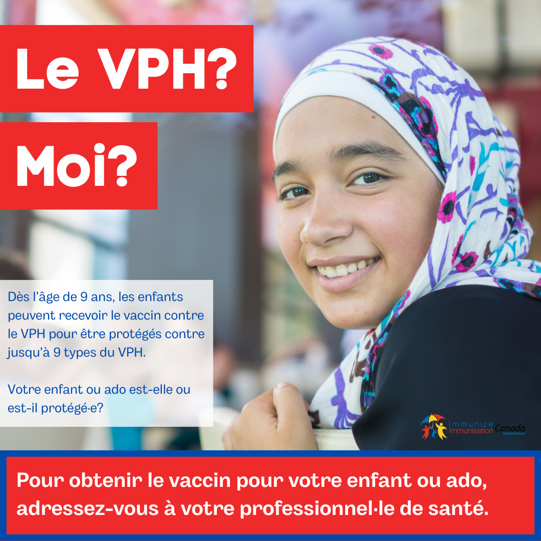 Le VPH? Moi? (image 1 pour médias sociaux - Instagram)