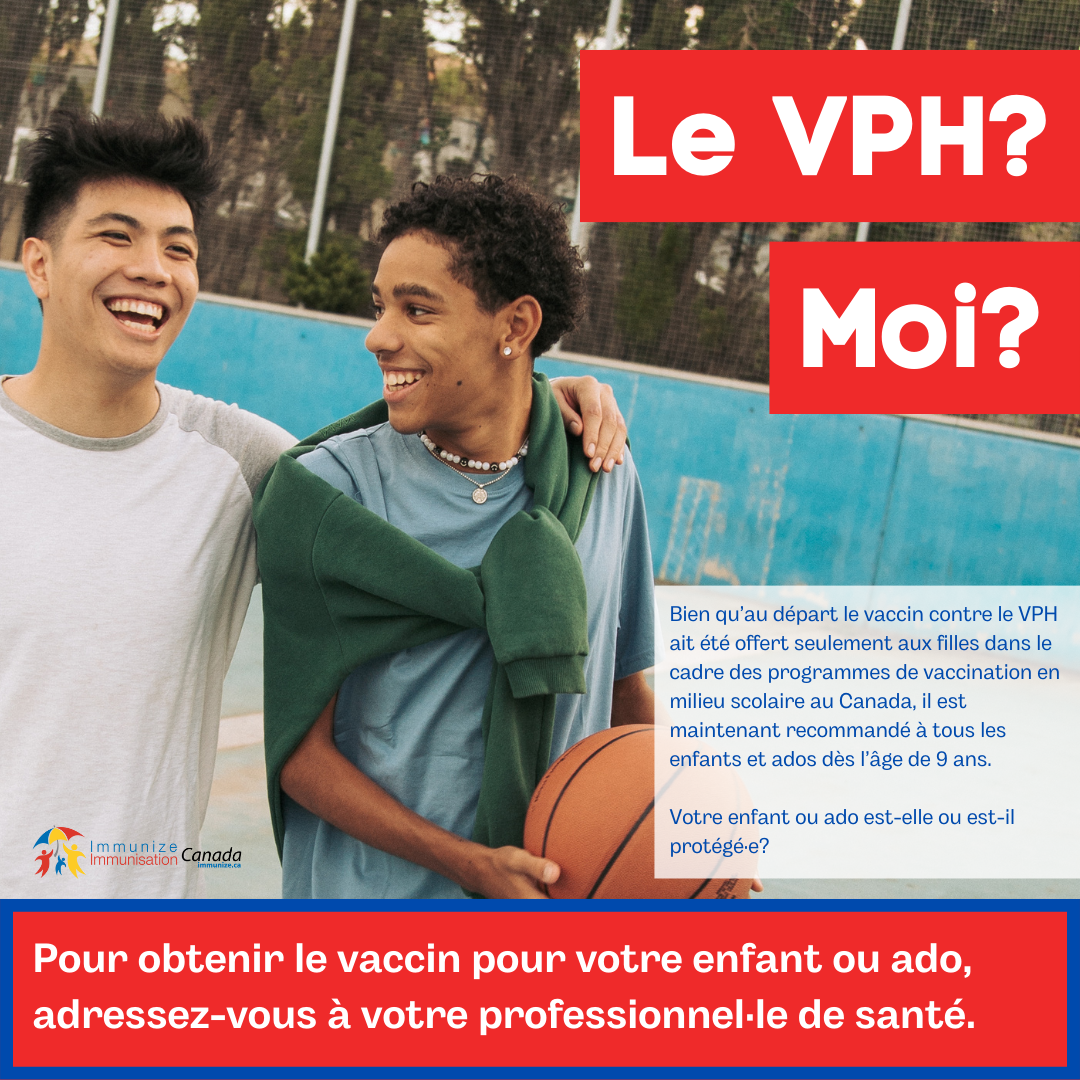 Le VPH? Moi? (image 3 pour médias sociaux - Instagram)