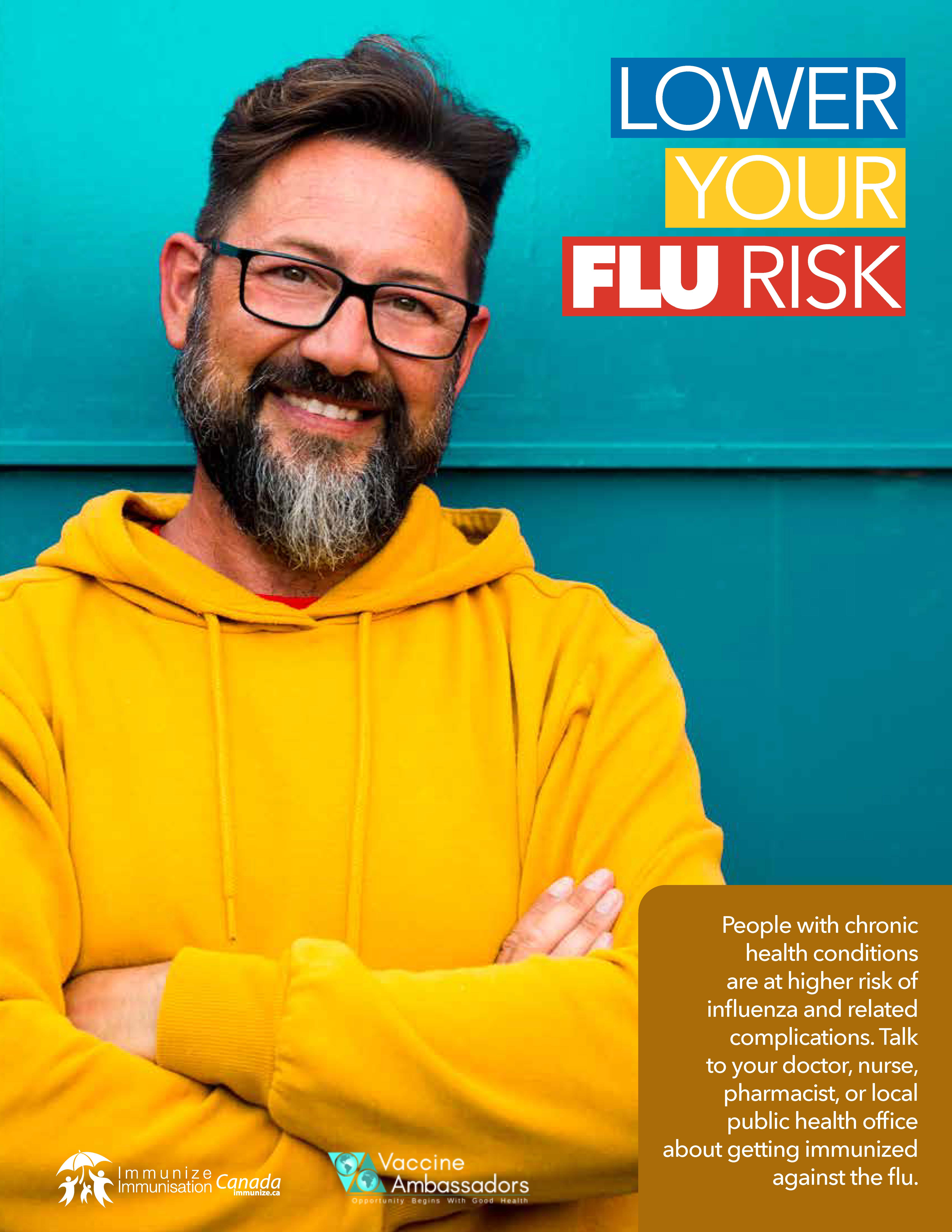 Lower your flu risk - people with chronic medical conditions