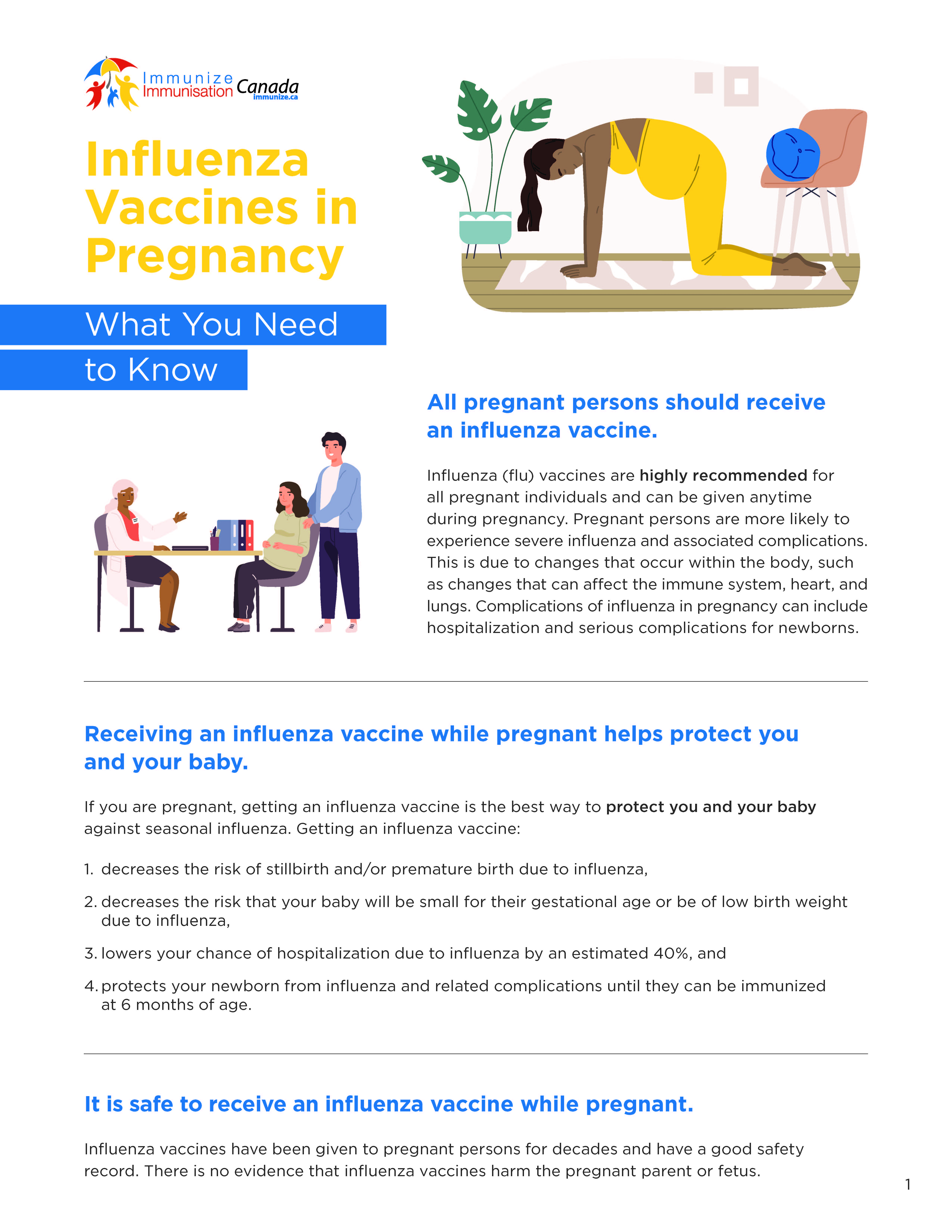 Influenza vaccines in pregnancy: What you need to know