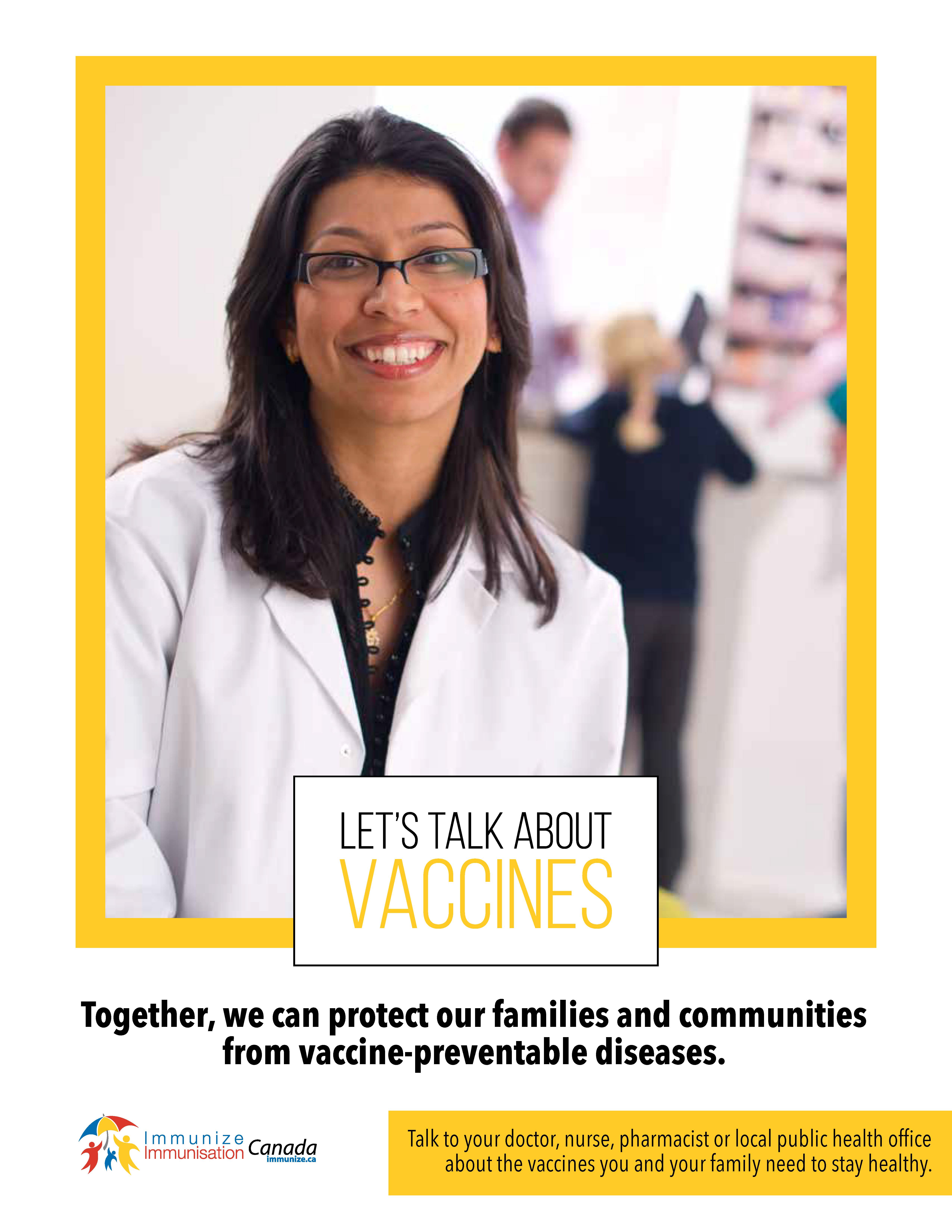 Let's talk about vaccines - poster D