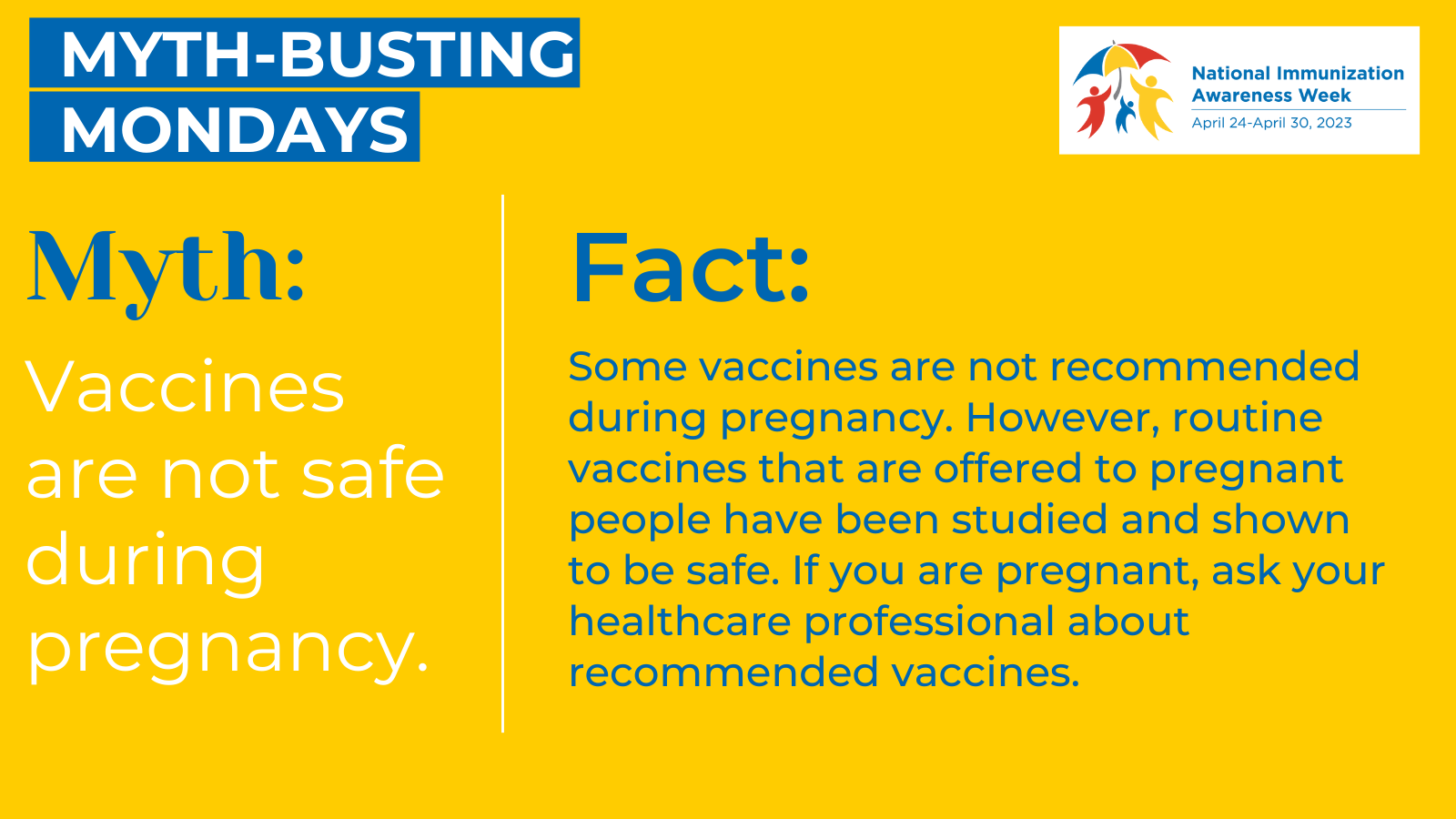 Myth-busting Mondays (image 1 for Twitter)