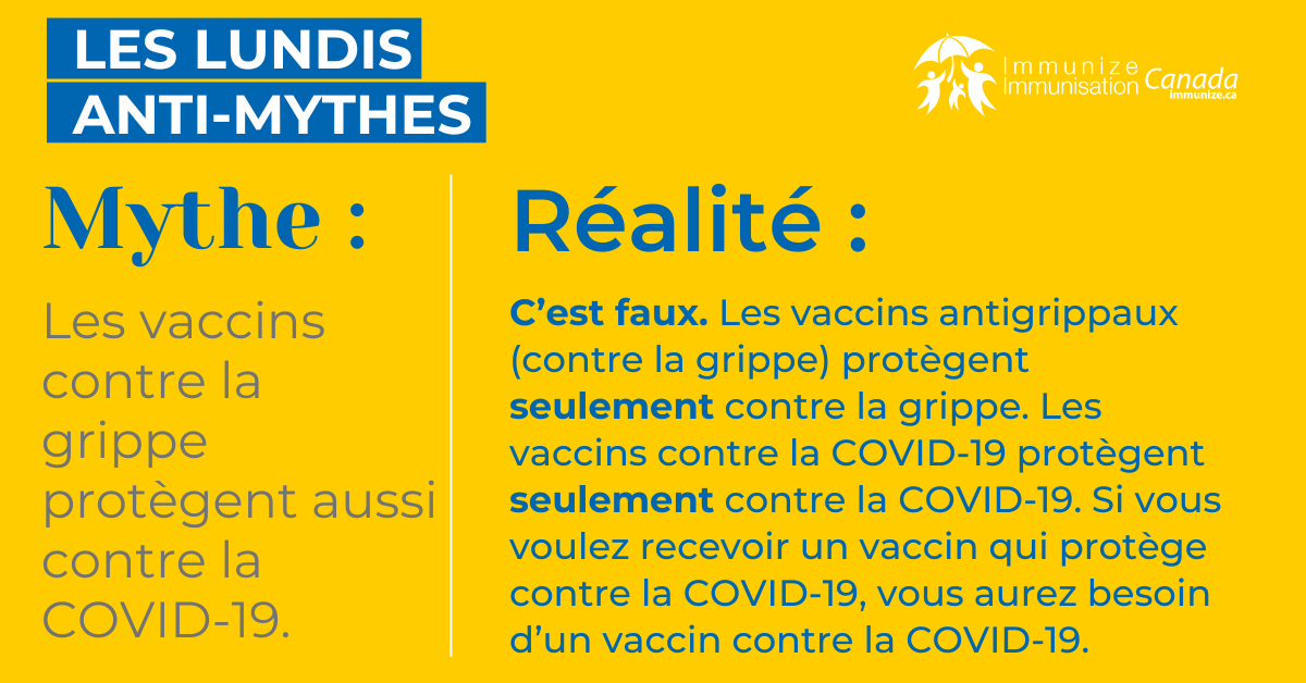 Les lundis anti-mythes - COVID-19 - image 1 pour Facebook