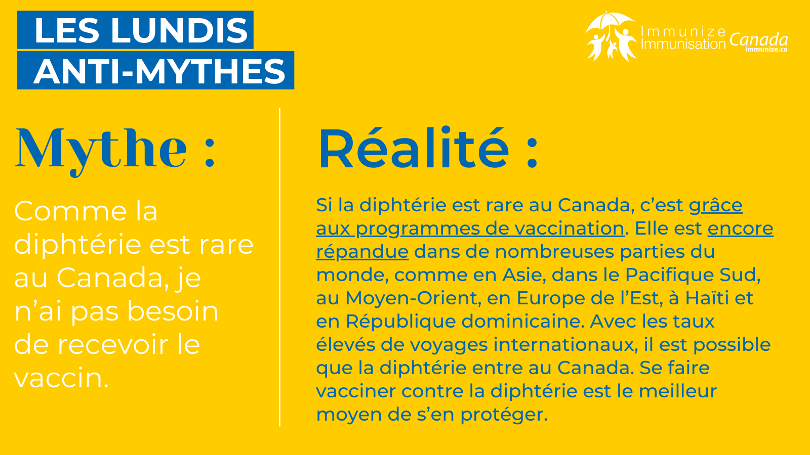 Les lundis anti-mythes - image 2 pour Twitter