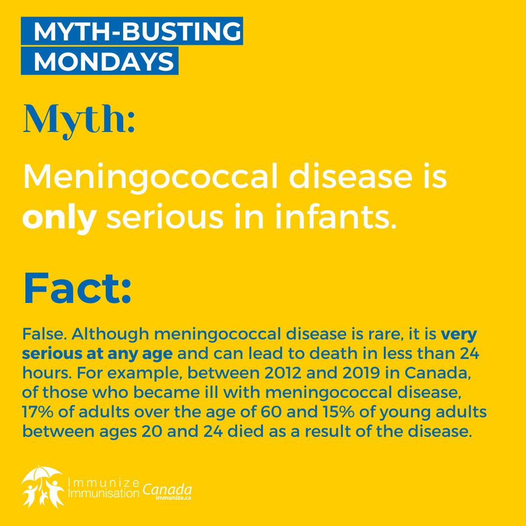 Myth-busting Mondays (Instagram) - Meningococcal 3