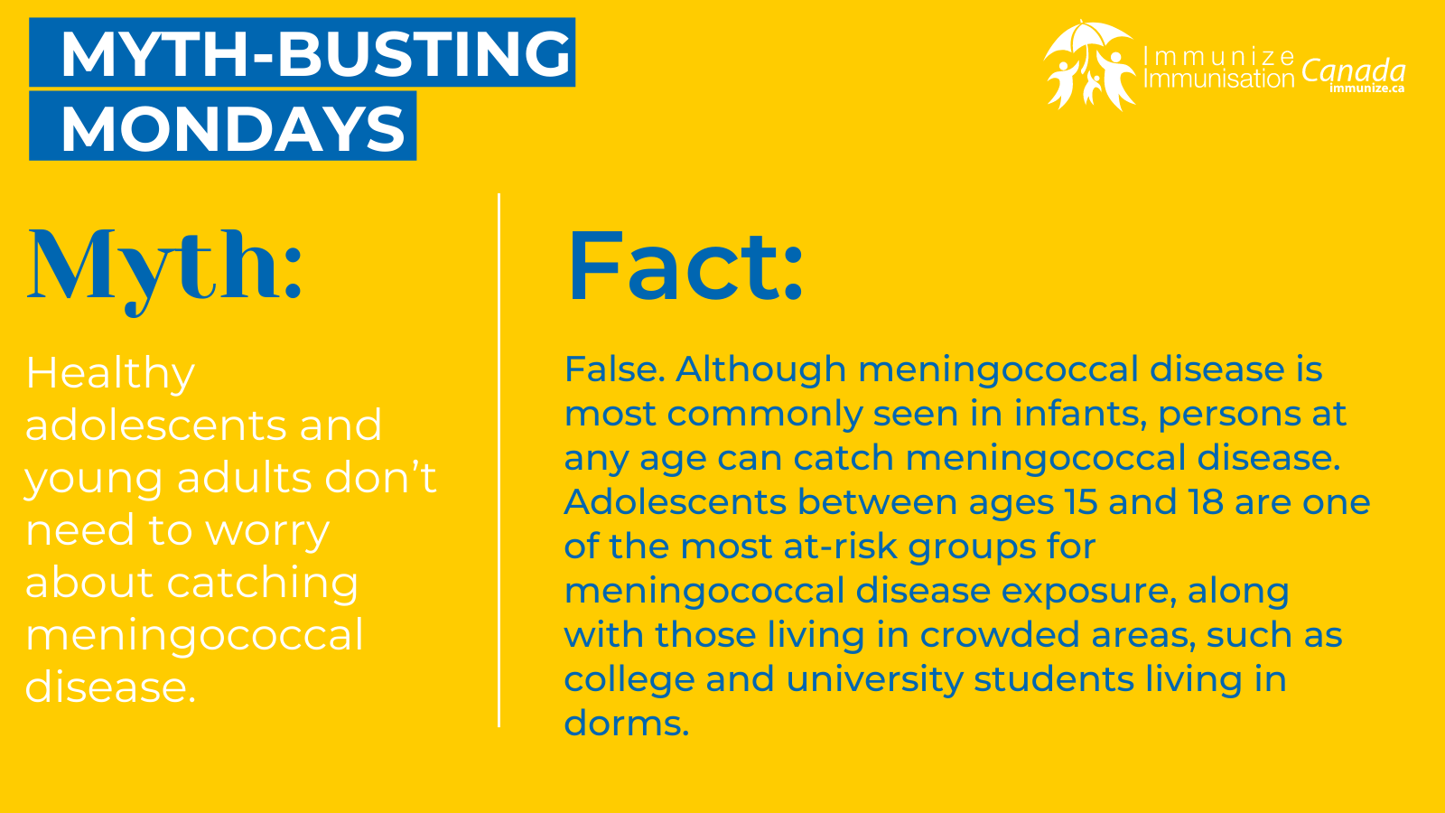 Myth-busting Mondays 5 - social media image for Twitter
