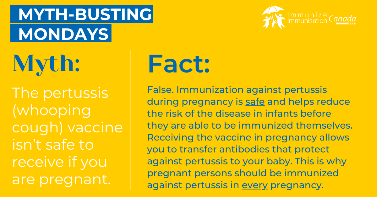 Myth-busting Monday (Facebook) - Pertussis 4