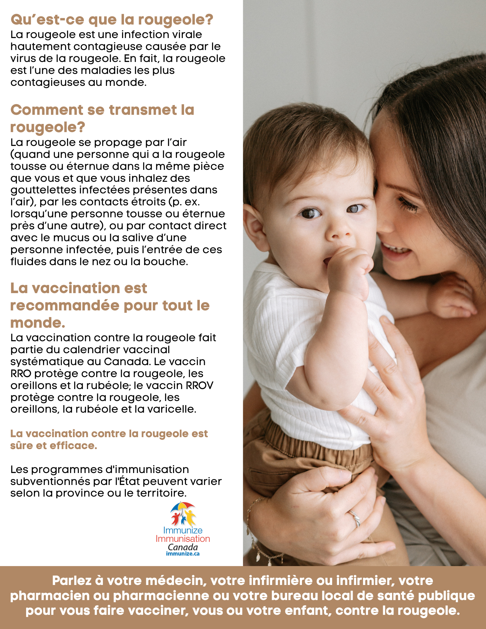 Qu'est-ce que la rougeole? - affiche 3