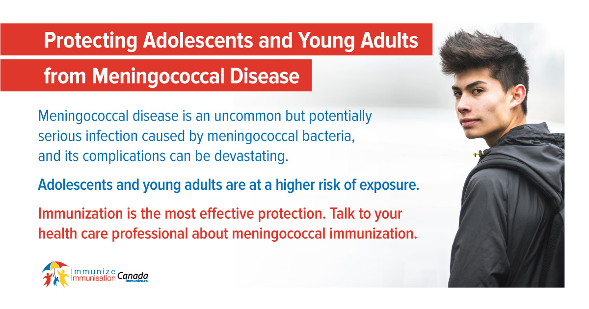 ​Protecting Adolescents and Young Adults from Meningococcal Disease - image 3 for Facebook