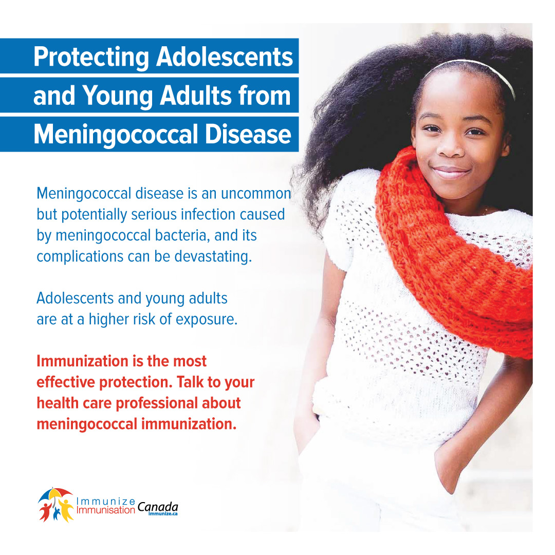 Protecting Adolescents and Young Adults from Meningococcal Disease - image 1 for Instagram