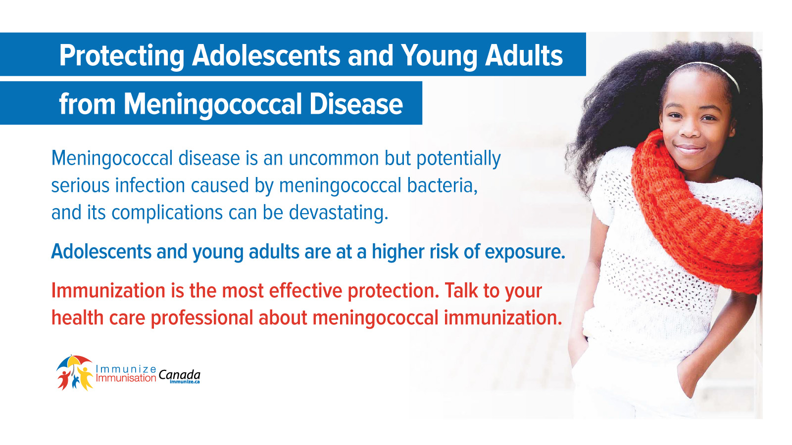 Protecting Adolescents and Young Adults from Meningococcal Disease - image 1 for Twitter