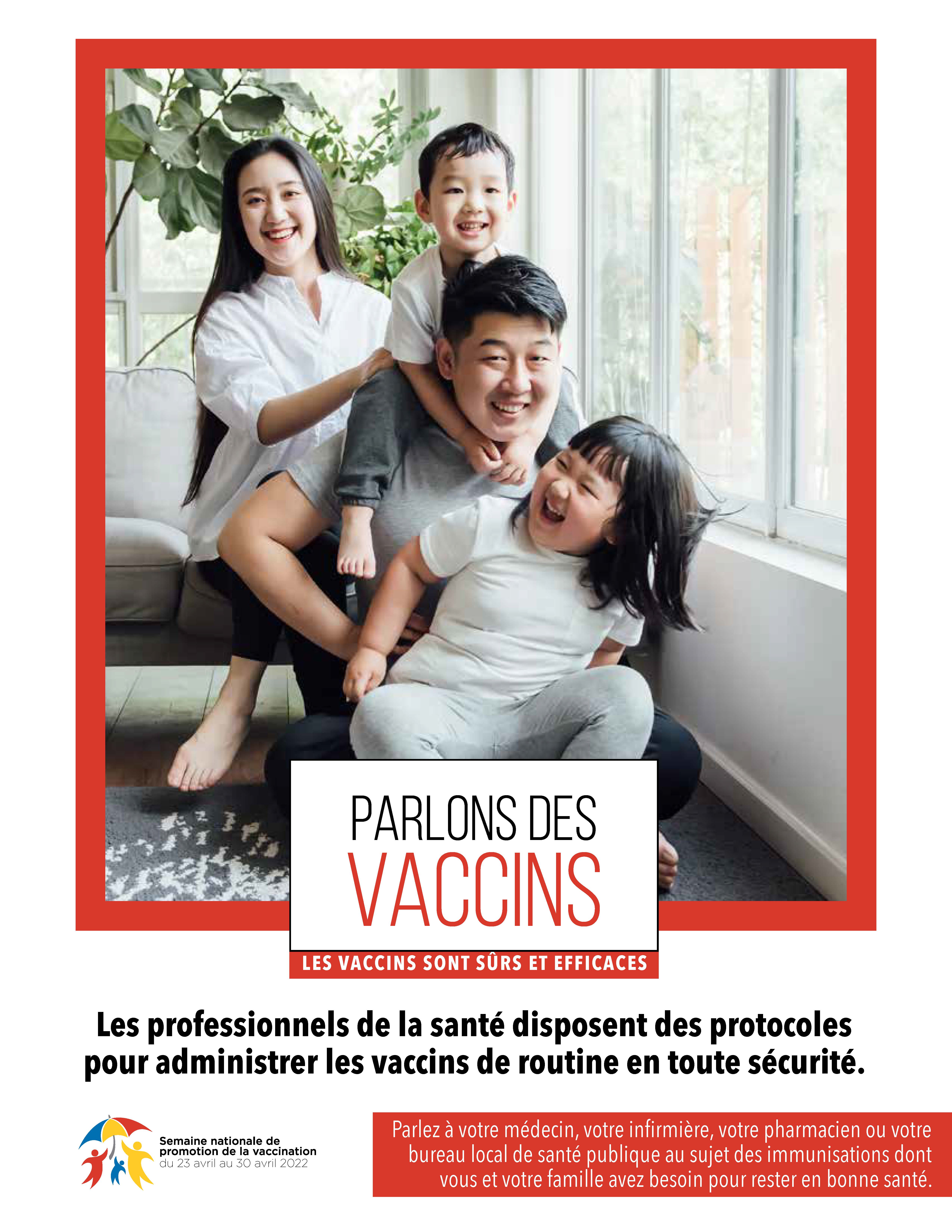 Parlons des vaccins - Affiche A