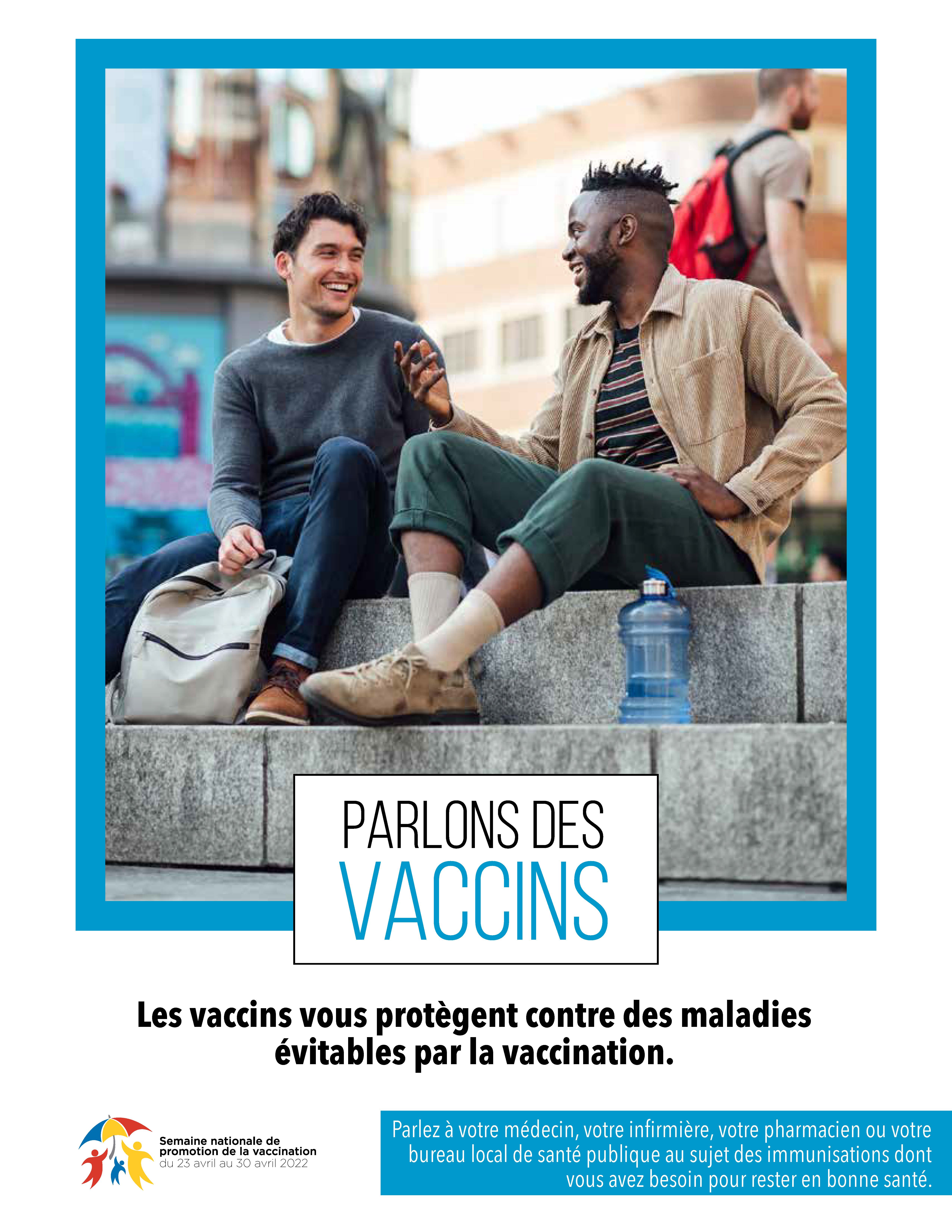 Parlons des vaccins - Affiche B