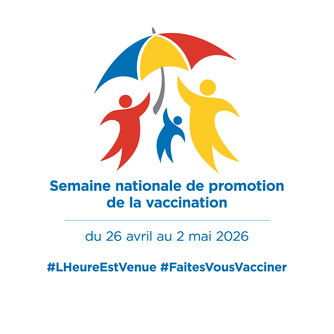 Logo pour la ​Semaine nationale de promotion de la vaccination 2026 - pour Instagram