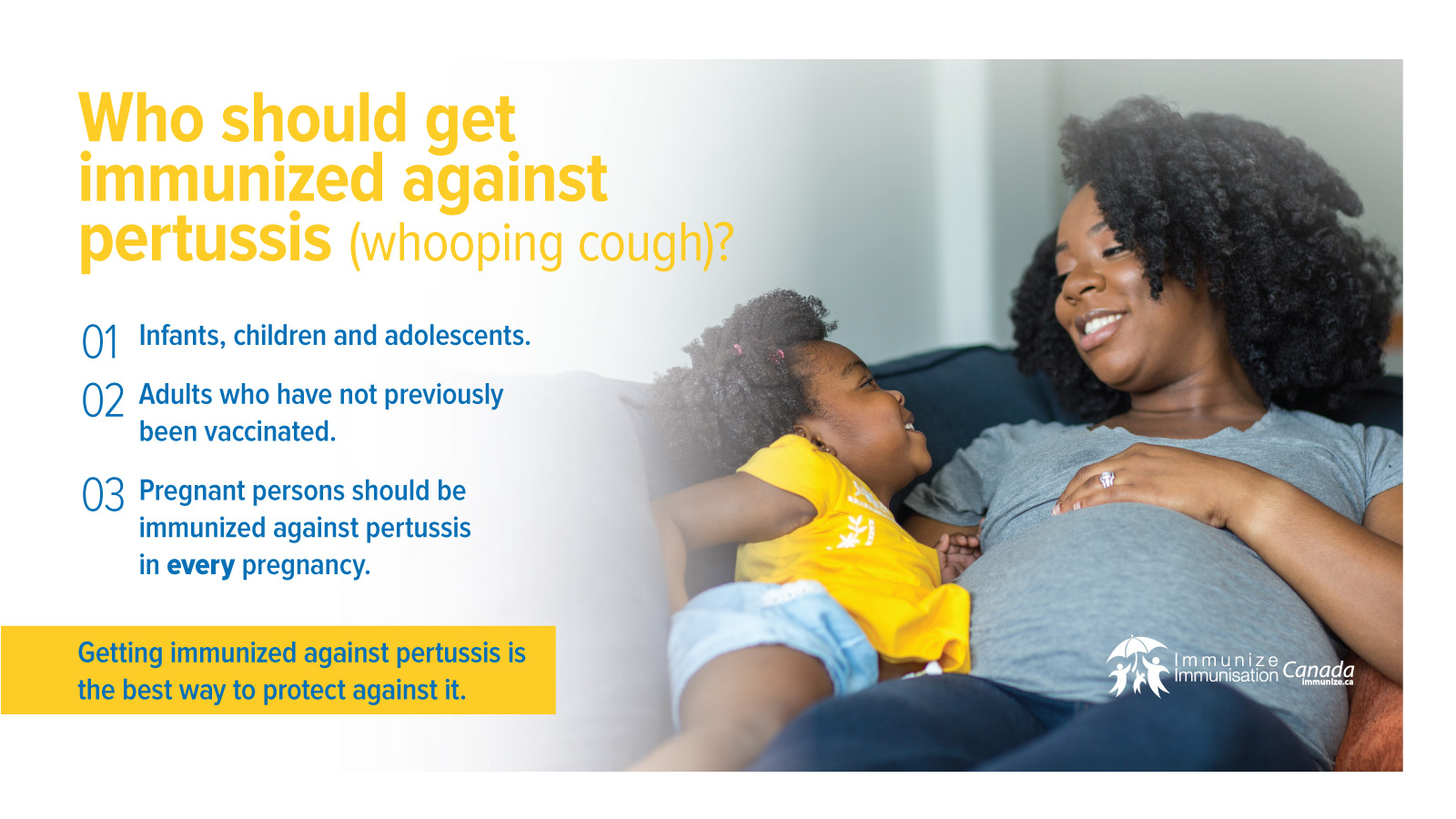 Who should get immunized against pertussis (whooping cough)? (image for Twitter and Facebook 5)