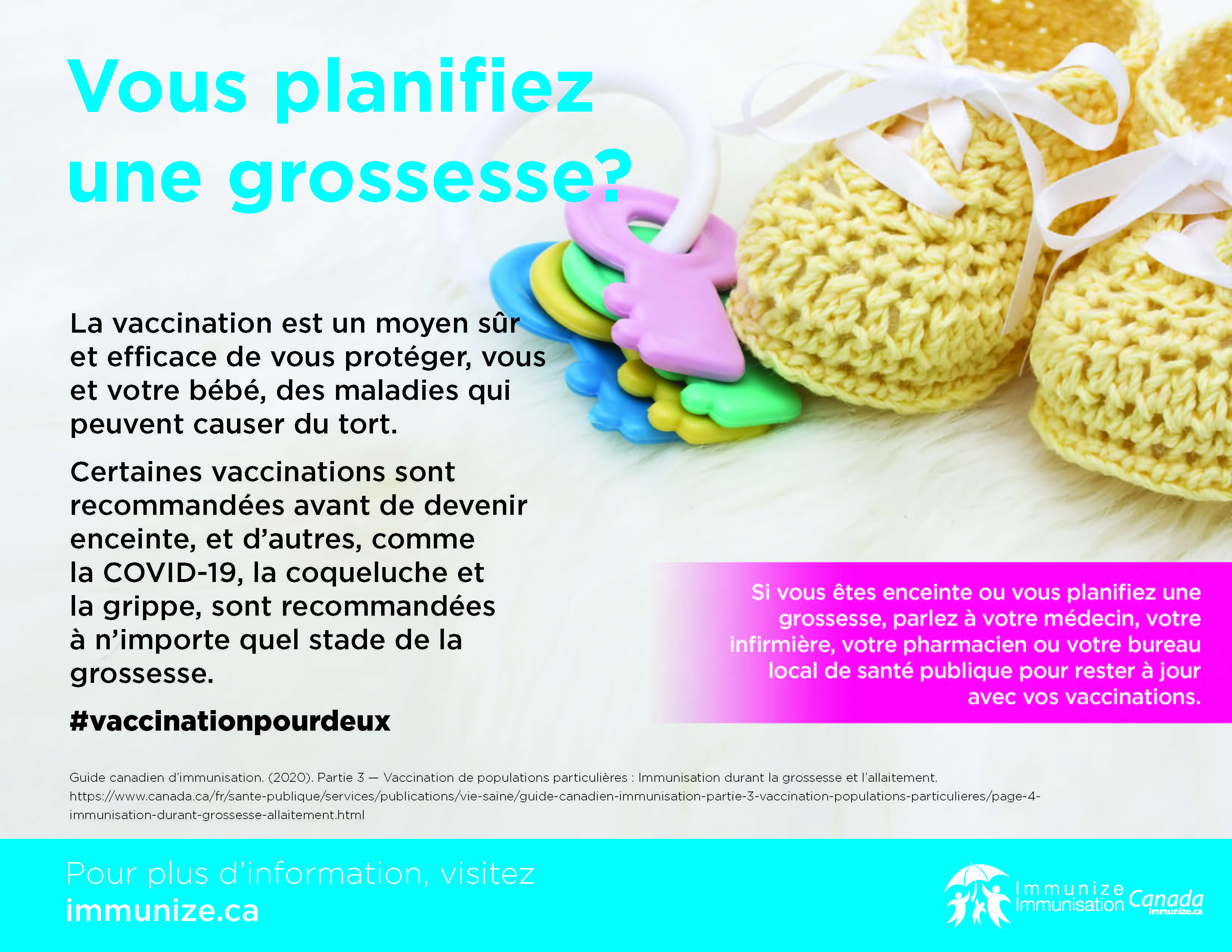 Vous planifiez une grossesse?