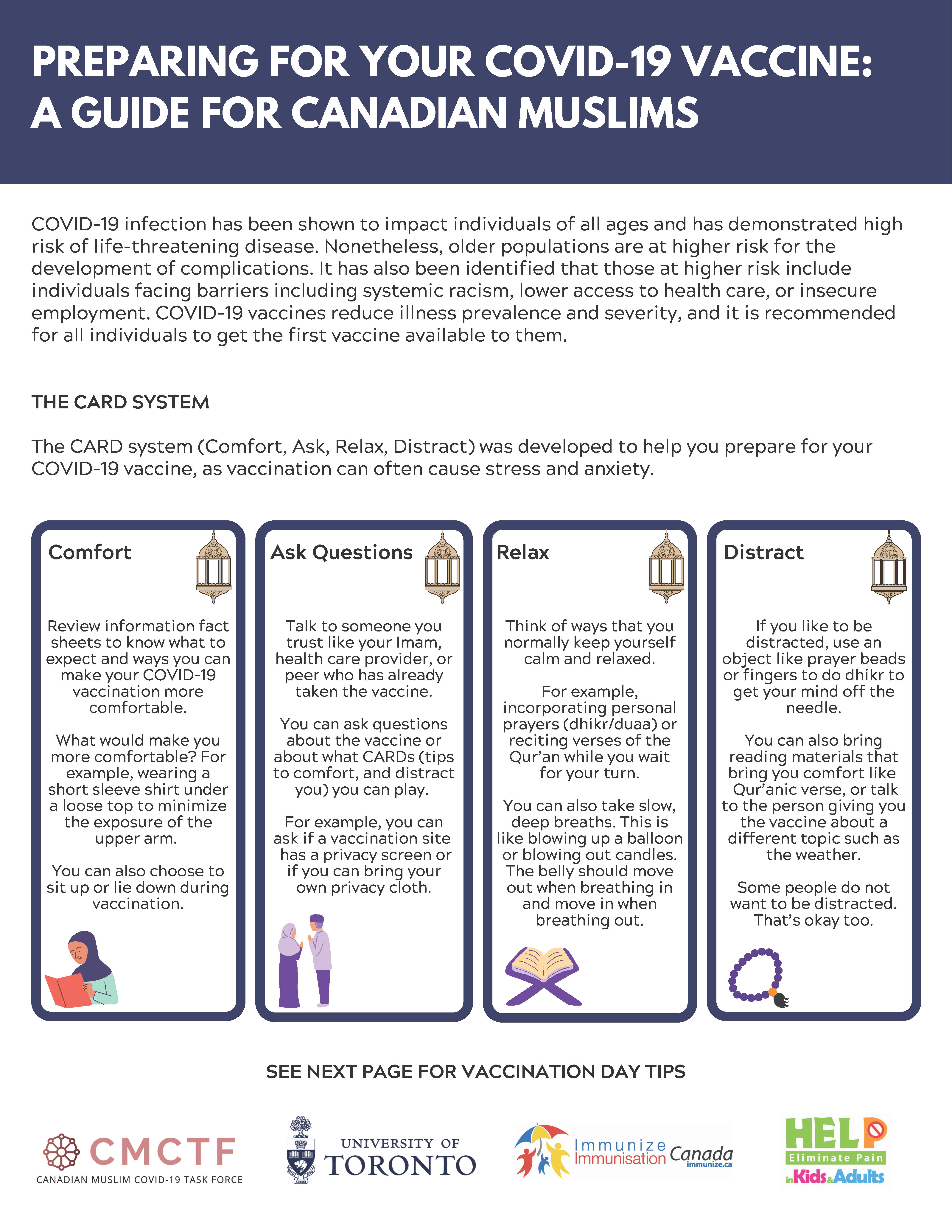 Preparing for your COVID-19 vaccine: Guide for Canadian Muslims
