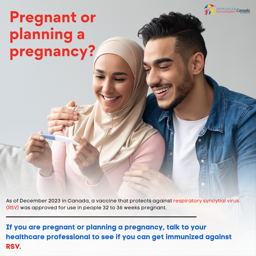 Pregnant or planning a pregnancy? (RSV vaccine) - social media image for Instagram