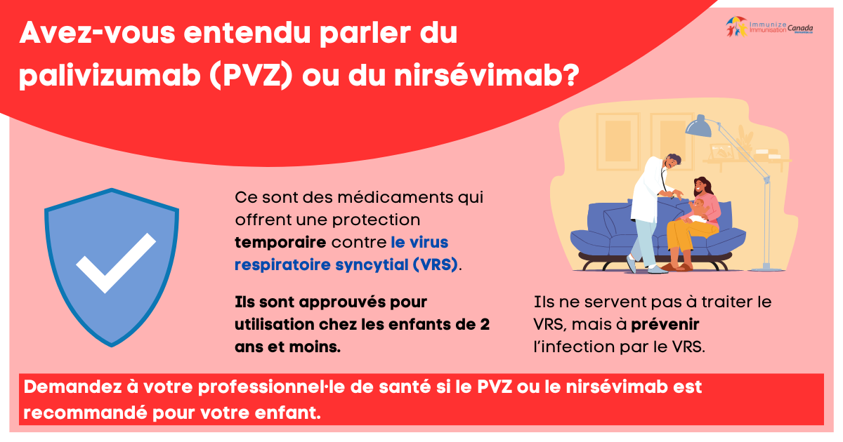 Avez-vous entendu parler du palivizumab (PVZ) ou du nirsévimab? - image pour Facebook