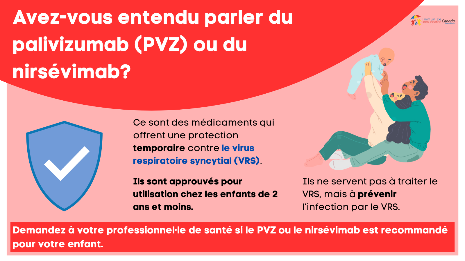 Avez-vous entendu parler du palivizumab (PVZ) ou du nirsévimab? - image pour Twitter