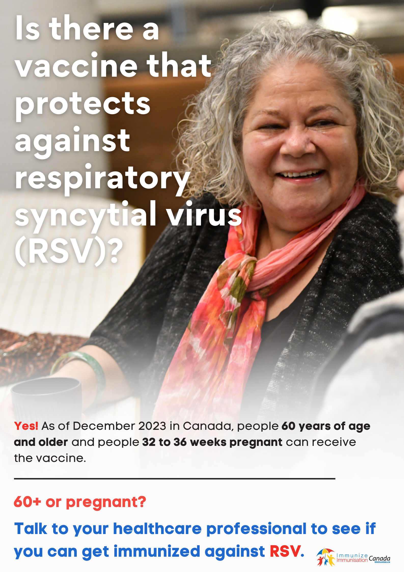 Is there a vaccine that protects against respiratory syncytial virus (RSV)? (poster)