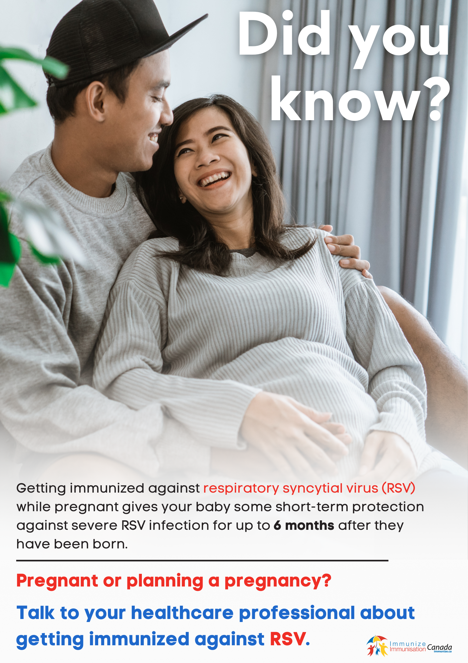 Did you know? (respiratory syncytial virus vaccine) - poster