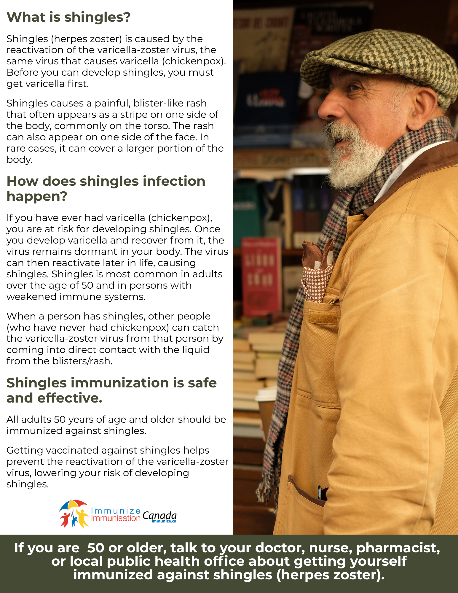 What is shingles? (poster 2)