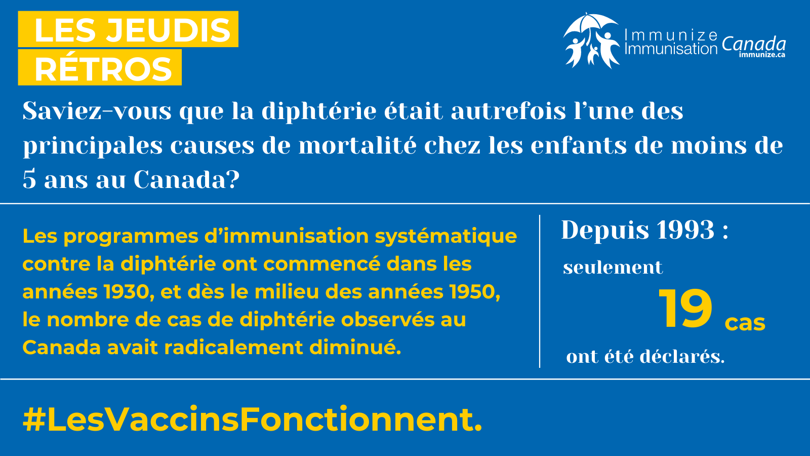 Les jeudis rétros (Twitter/X) - diphtérie 2