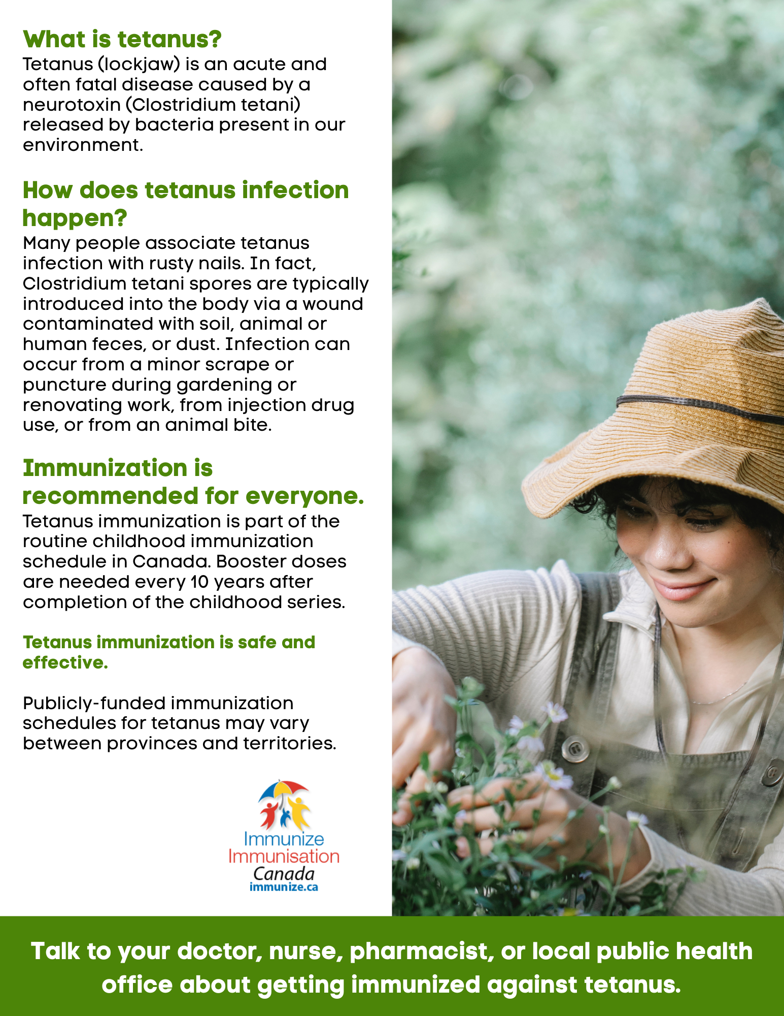 What is tetanus? - poster 1