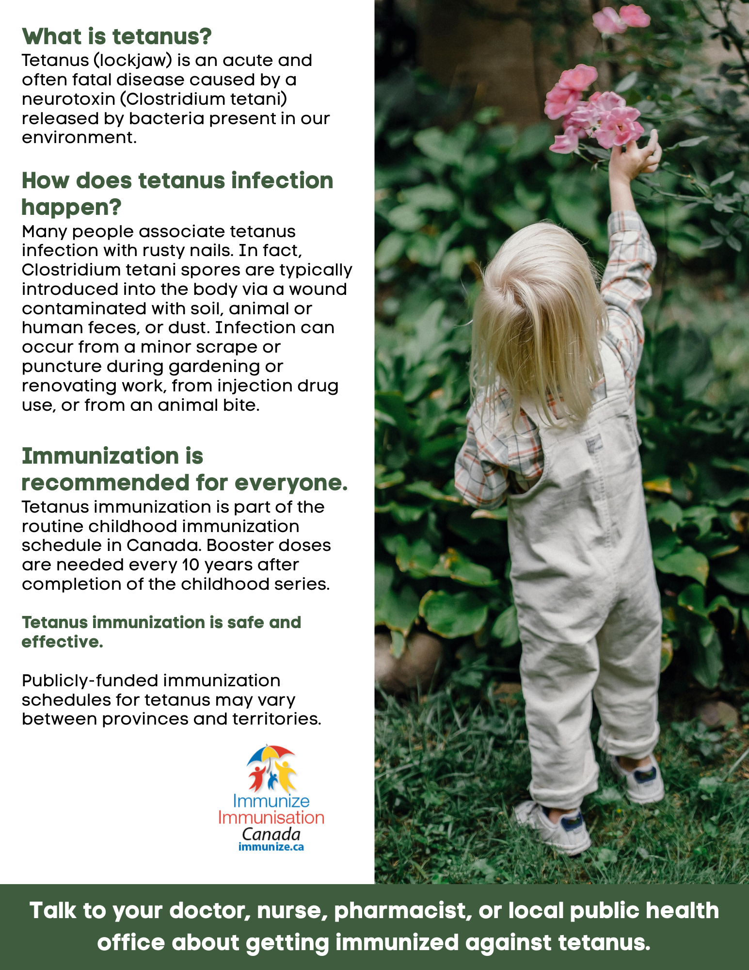 What is tetanus? - poster 2