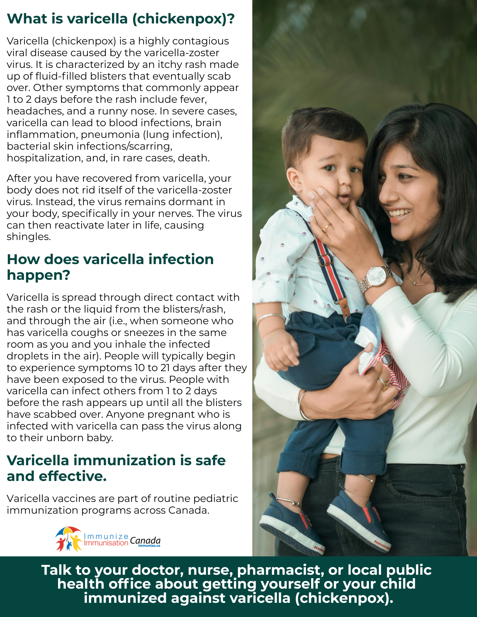 What is varicella? (poster 4)